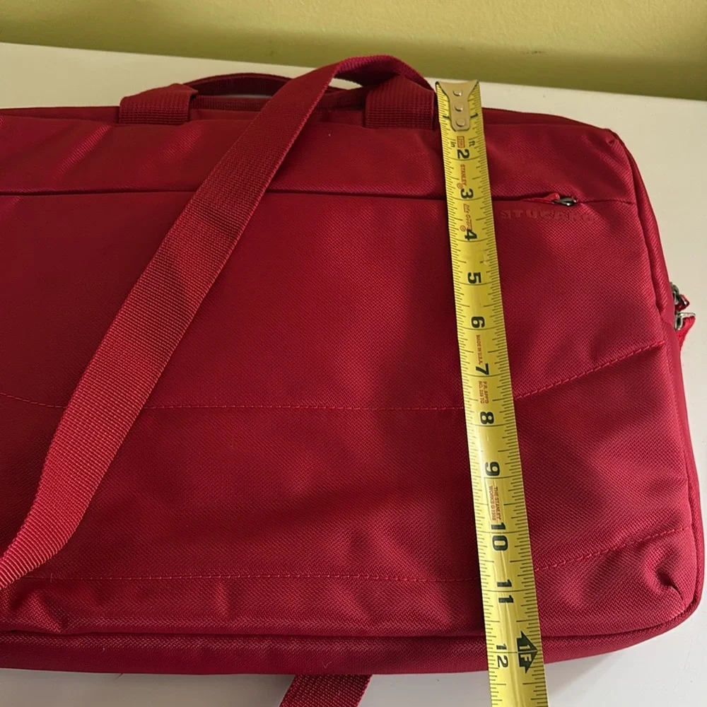 Tucano Red Nylon Minimalist Laptop Bag